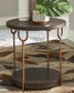 Brazburn Round End Table