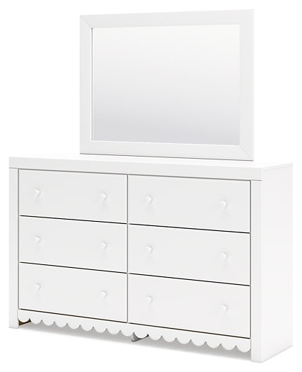 Mollviney Dresser and Mirror