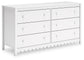 Hallityn Twin Panel Headboard with Dresser and Nightstand