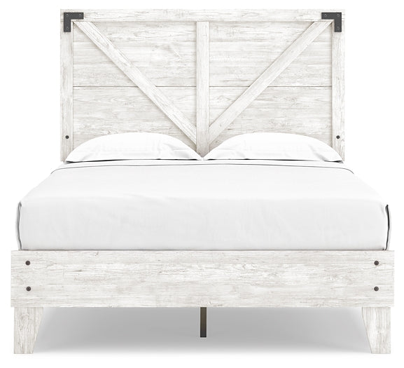 Shawburn Full Platform Bed with Dresser and Chest