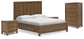 Cabalynn California King Panel Storage Bed with Chest and 2 Nightstands