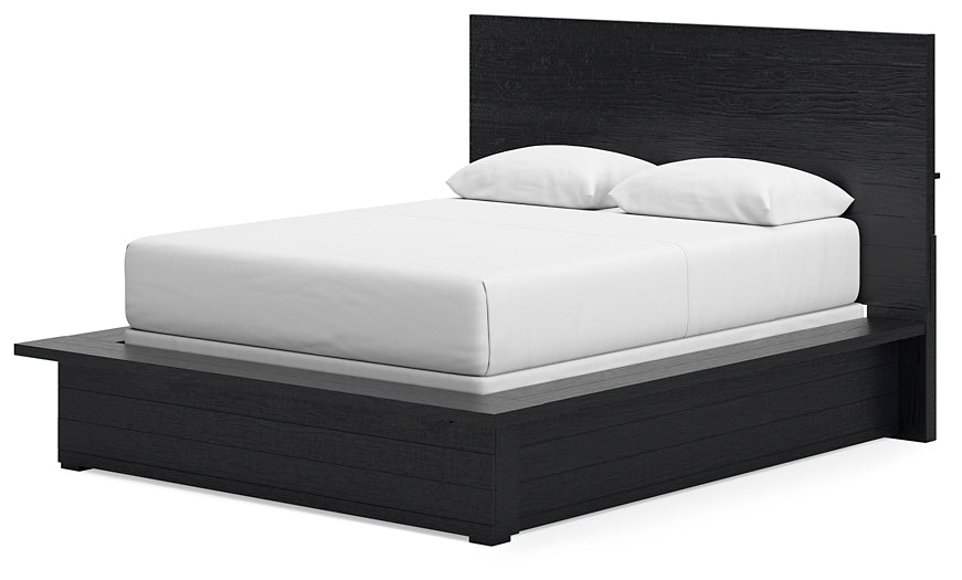 Londer  Panel Bed