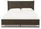 Arkenton King Panel Bed with Mirrored Dresser and Chest