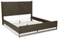 Arkenton King Panel Bed with Mirrored Dresser and Chest