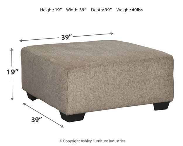 Ballinasloe Oversized Accent Ottoman